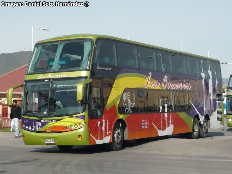 Busscar Panorâmico DD / Mercedes Benz O-500RSD-2036 / Los Corsarios