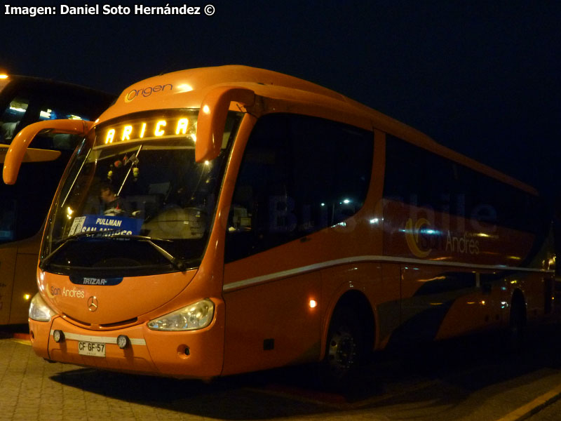 Irizar PB 3.70 / Mercedes Benz O-500RS-1836 / Origen San Andrés