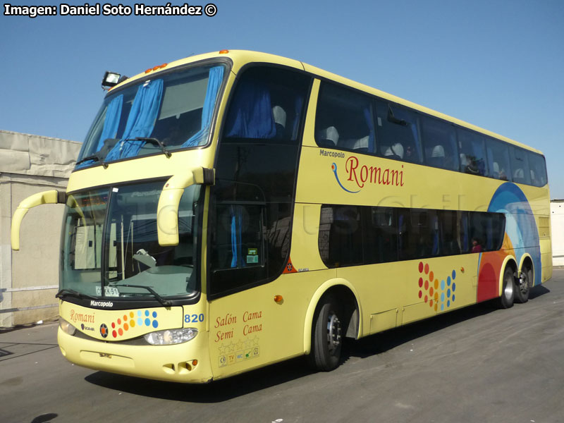 Marcopolo Paradiso G6 1800DD / Scania K-420B / Romani