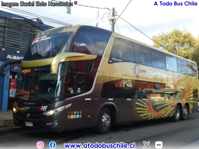 Marcopolo Paradiso G7 1800DD / Volvo B-12R / Expresos del Choapa