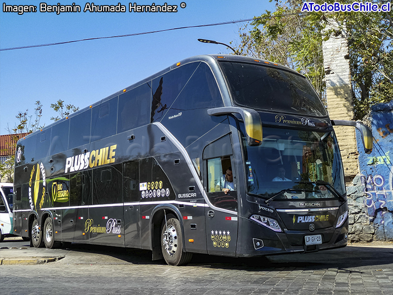 Busscar Vissta Buss DD / Volvo B-450R Euro5 / Pluss Chile