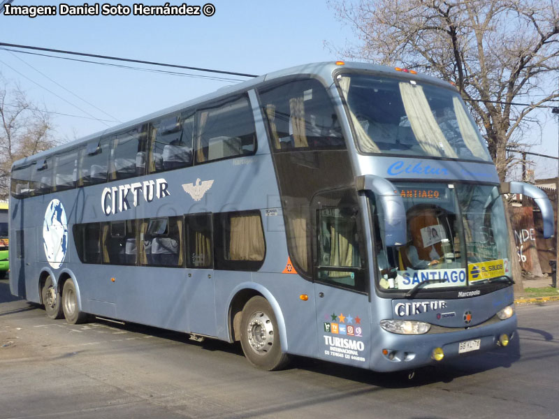 Marcopolo Paradiso G6 1800DD / Scania K-420 / CikTur