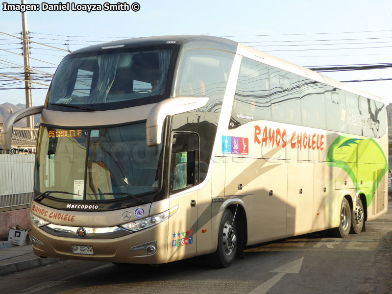 Marcopolo Paradiso G7 1600LD / Mercedes Benz O-500RSD-2441 BlueTec5 / Ramos Cholele