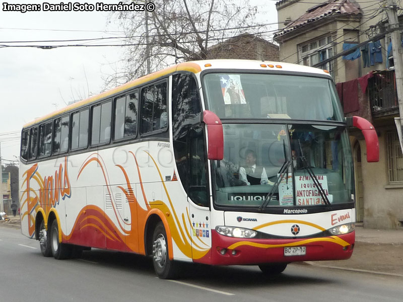 Marcopolo Paradiso G6 1350 / Scania K-420 / Evans