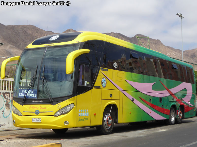 Mascarello Roma 370 / Mercedes Benz O-500RSD-2441 BlueTec5 / Pullman Lauca (Auxiliar Origen San Andrés)