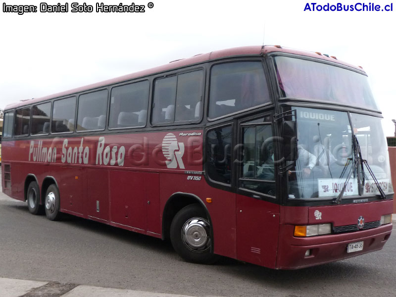 Marcopolo Paradiso GV 1150 / Mercedes Benz O-400RSD / Pullman Santa Rosa