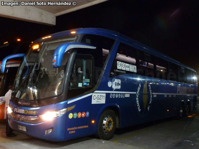 Marcopolo Paradiso G7 1200 / Volvo B-420R Euro5 / Pluss Chile