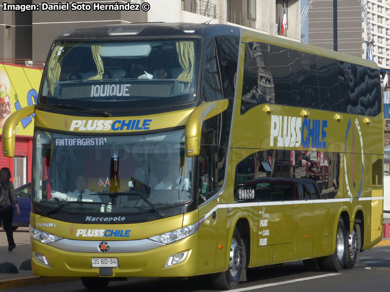 Marcopolo Paradiso G7 1800DD / Scania K-400B eev5 / Pluss Chile