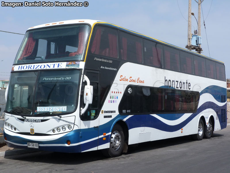 Busscar Panorâmico DD / Mercedes Benz O-500RSD-2036 / Buses Horizonte