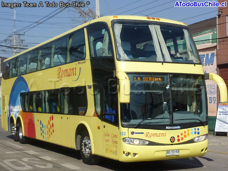 Marcopolo Paradiso G6 1800DD / Scania K-420 / Romani