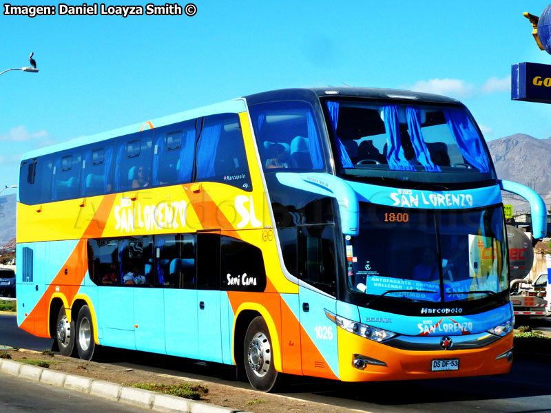 Marcopolo Paradiso G7 1800DD / Scania K-420B / Buses San Lorenzo