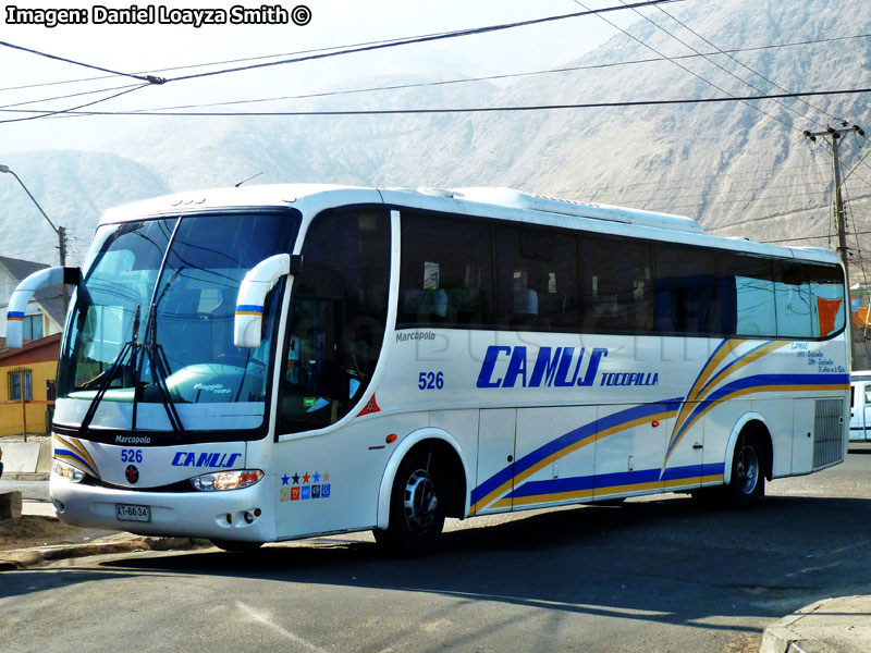 Marcopolo Viaggio G6 1050 / Mercedes Benz O-400RSE / Camus Tocopilla