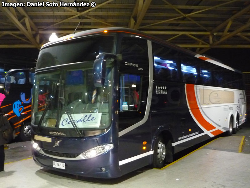 Comil Campione 3.65 / Volvo B-12R / Cruz del Norte (Auxiliar Covalle Bus)