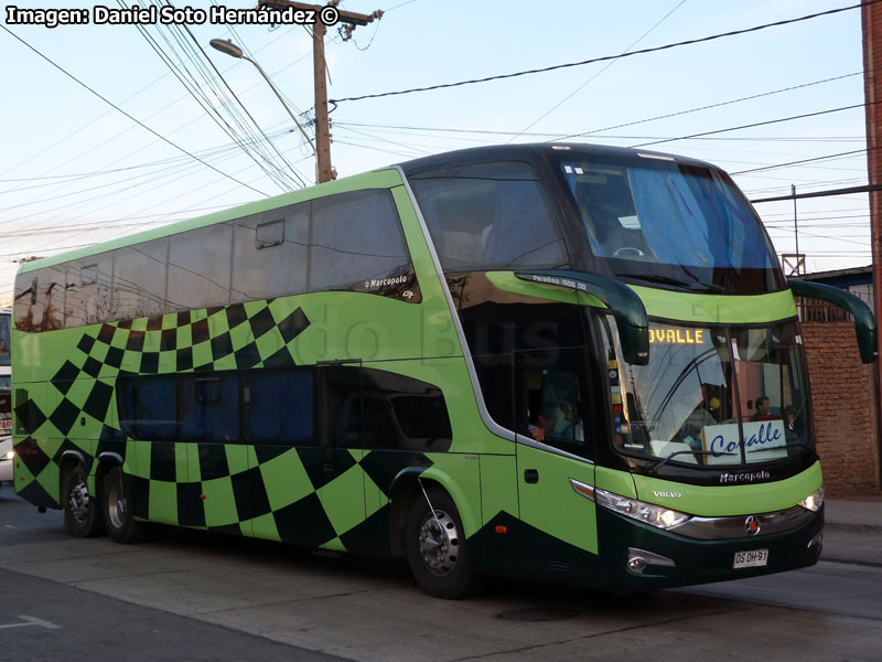 Marcopolo Paradiso G7 1800DD / Volvo B-12R / Pullman Gacela Azul (Auxiliar Covalle Bus)