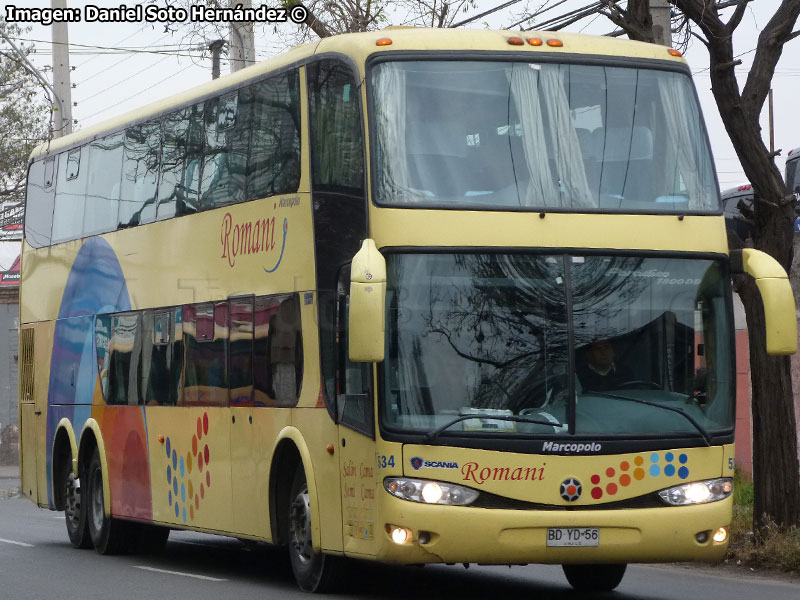 Marcopolo Paradiso G6 1800DD / Scania K-420 / Romani