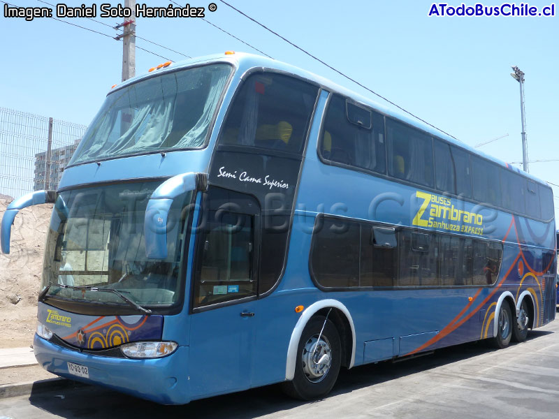Marcopolo Paradiso G6 1800DD / Scania K-420 / Buses Zambrano Sanhueza Express