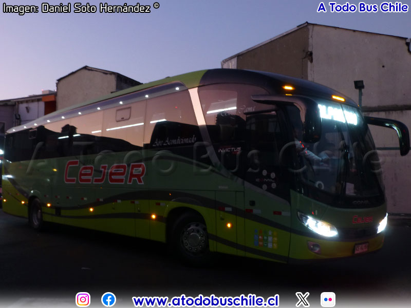 Comil Campione Invictus 1050 / Scania K-360B eev5 / Buses CEJER