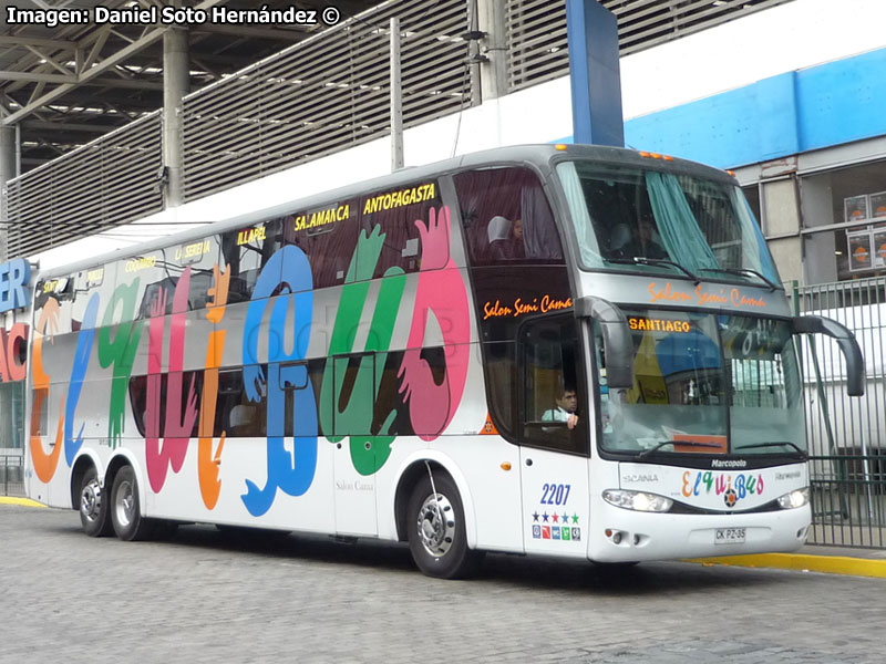 Marcopolo Paradiso G6 1800DD / Scania K-420B / Elqui Bus