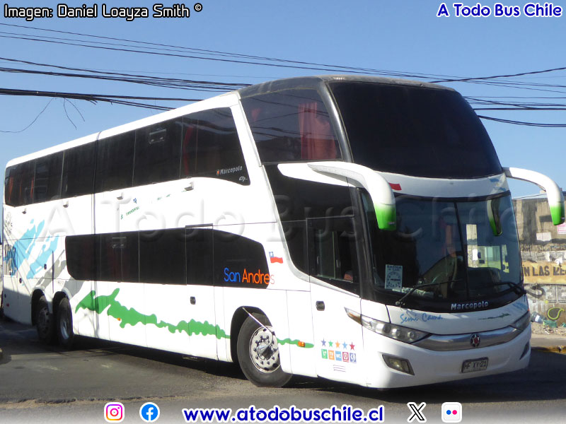 Marcopolo Paradiso G7 1800DD / Mercedes Benz O-500RSD-2441 BlueTec5 / Origen San Andrés