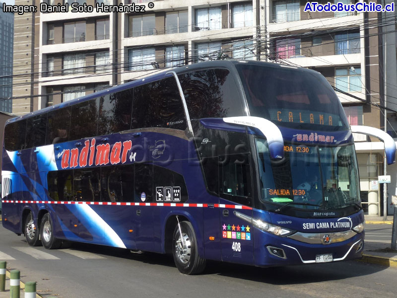 Marcopolo Paradiso New G7 1800DD / Volvo B-450R Euro5 / Nueva Andimar