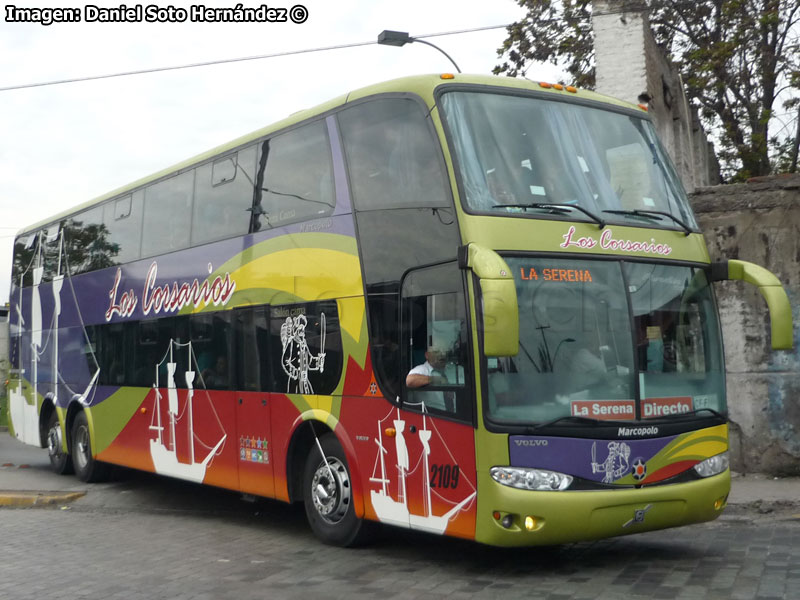 Marcopolo Paradiso G6 1800DD / Volvo B-12R / Los Corsarios