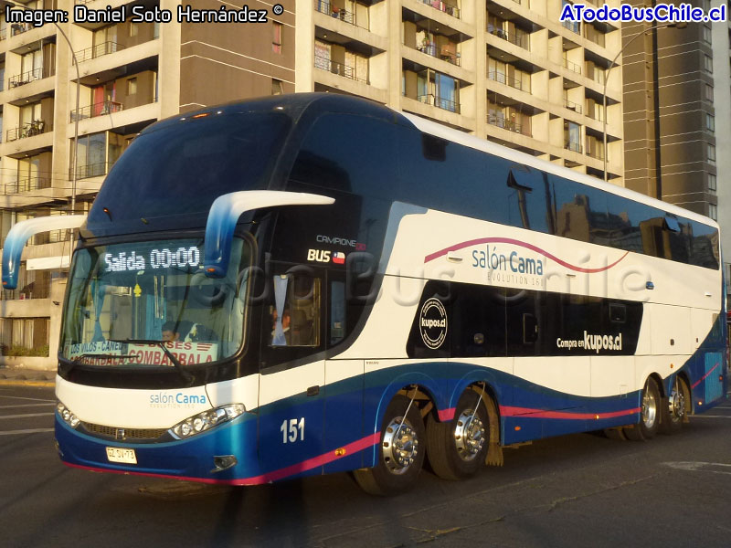 Comil Campione DD / Volvo B-420R 8x2 Euro5 / Buses Combarbalá