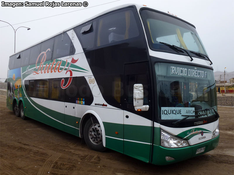 Modasa Zeus II / Scania K-410B / Buses Ruta 5 (Auxiliar TSA Pullman San Andrés)