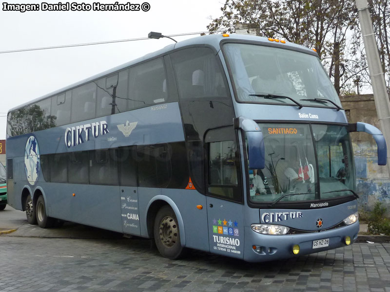 Marcopolo Paradiso G6 1800DD / Scania K-420B / CikTur