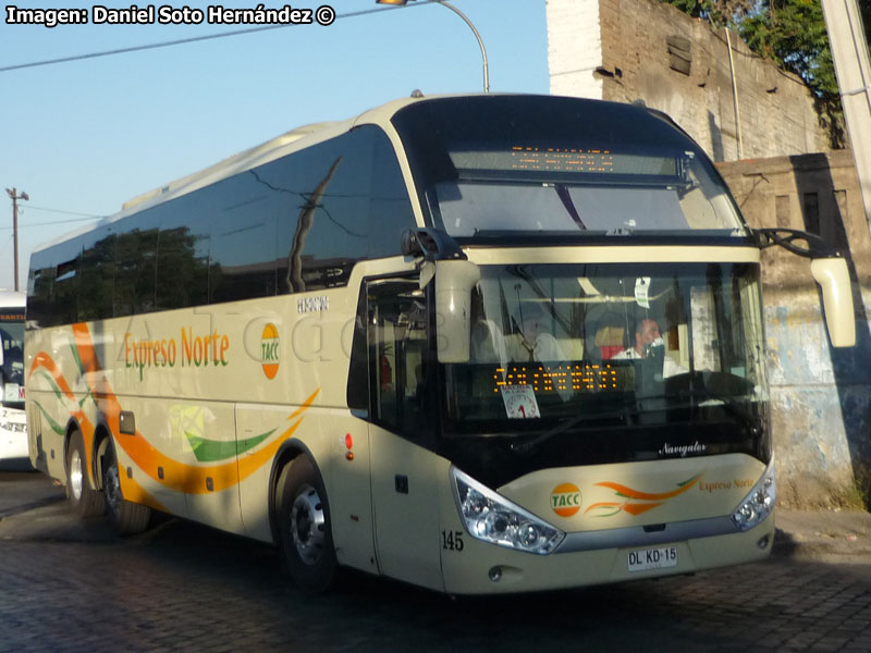 Zhong Tong Navigator LCK6137H / TACC Vía Choapa