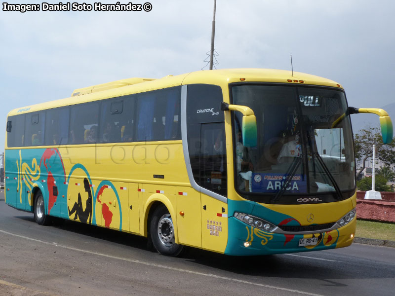 Comil Campione 3.45 / Mercedes Benz O-500RS-1836 / Pullman Cuevas