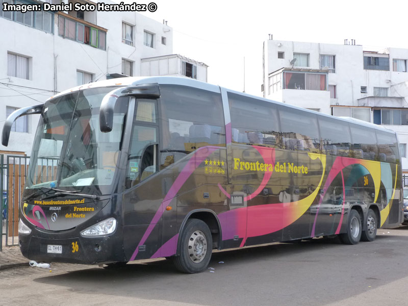 Irizar Century III 3.90 / Mercedes Benz O-500RSD-2442 / Frontera del Norte