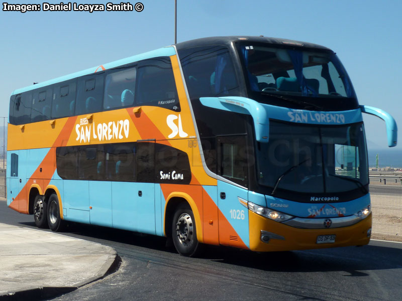 Marcopolo Paradiso G7 1800DD / Scania K-420B / Buses San Lorenzo