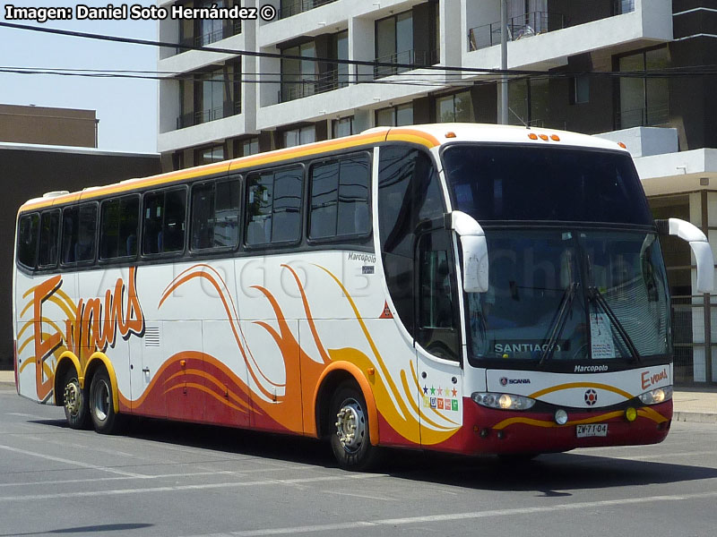 Marcopolo Paradiso G6 1350 / Scania K-420 / Evans