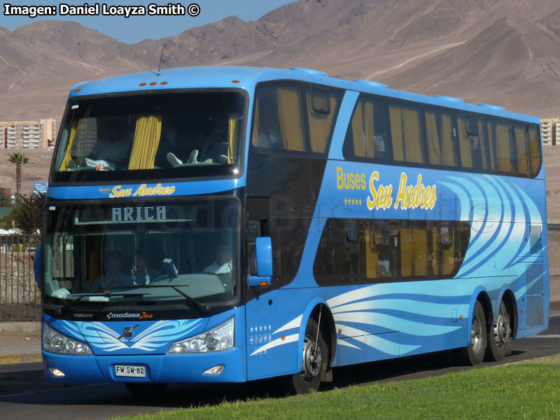 Modasa Zeus II / Volvo B-11R / TSA Pullman San Andrés