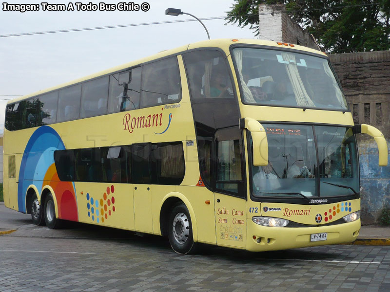 Marcopolo Paradiso G6 1800DD / Scania K-420 / Romani