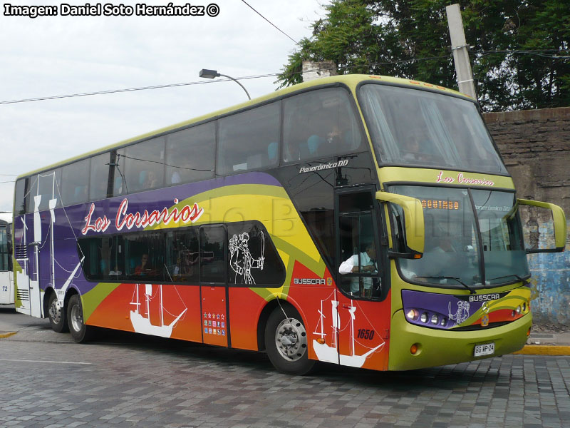 Busscar Panorâmico DD / Mercedes Benz O-500RSD-2036 / Los Corsarios