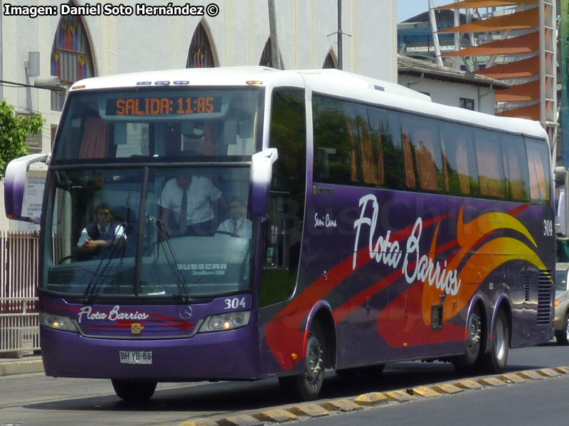 Busscar Jum Buss 380 / Mercedes Benz O-500RS-1836 / Flota Barrios