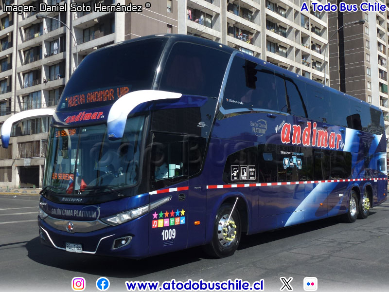 Marcopolo Paradiso New G7 1800DD / Volvo B-450R Euro5 / Nueva Andimar