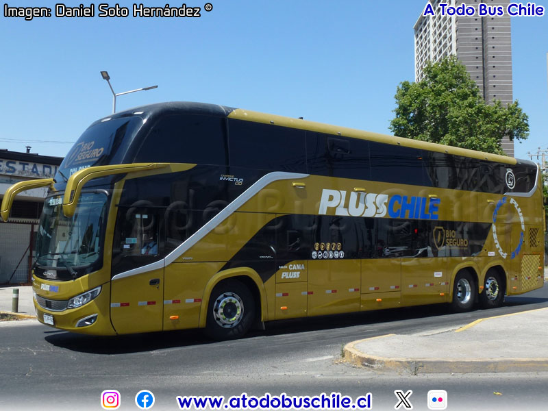 Comil Campione Invictus DD / Volvo B-450R Euro5 / Pluss Chile