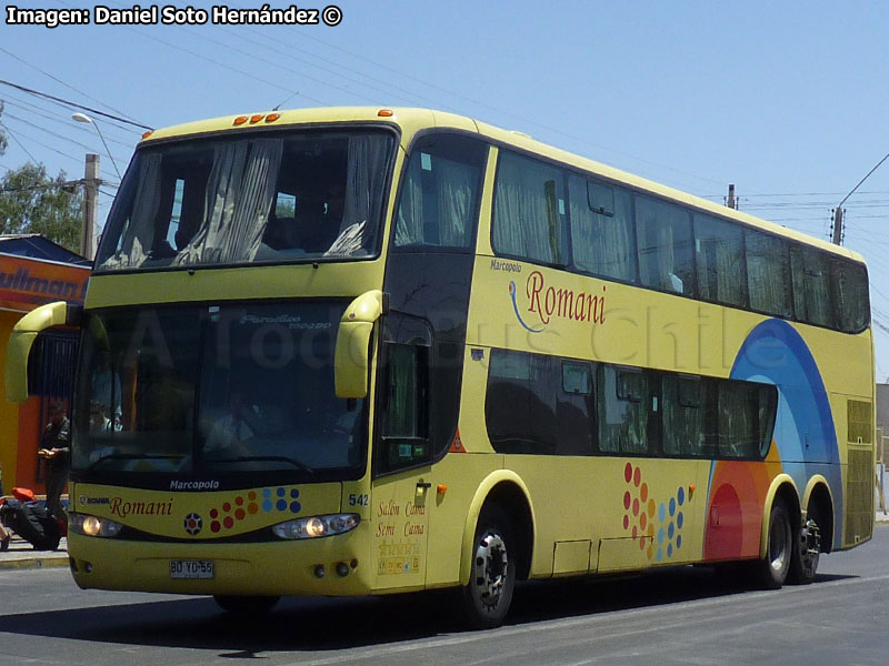 Marcopolo Paradiso G6 1800DD / Scania K-420 / Romani