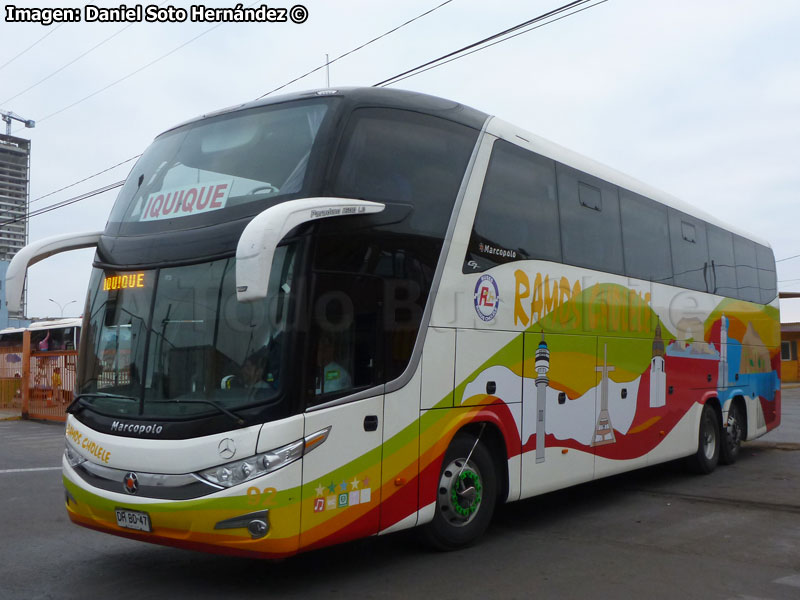 Marcopolo Paradiso G7 1600LD / Mercedes Benz O-500RSD-2442 / Ramos Cholele