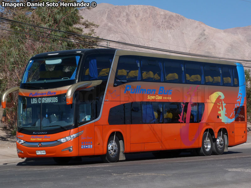 Marcopolo Paradiso G7 1800DD / Scania K-410B / Pullman Bus (Auxiliar Los Corsarios)