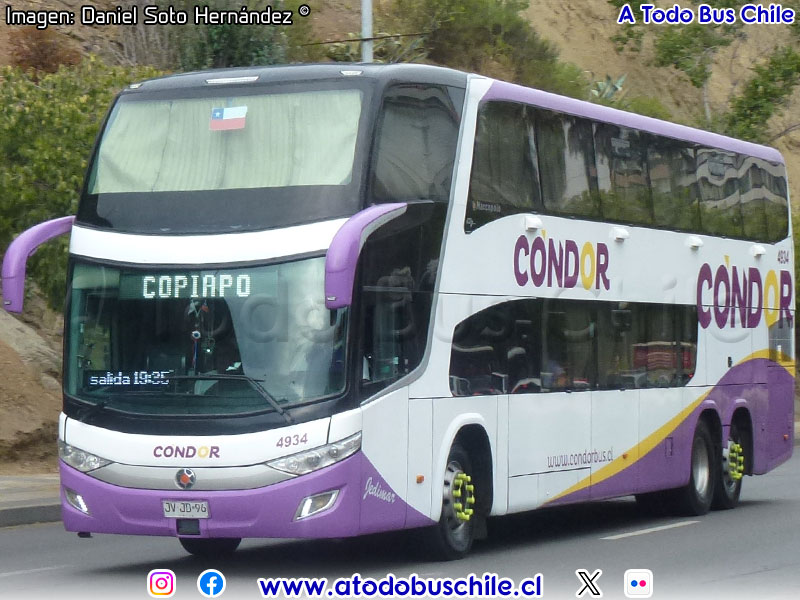 Marcopolo Paradiso G7 1800DD / Scania K-400B eev5 / Cóndor Bus