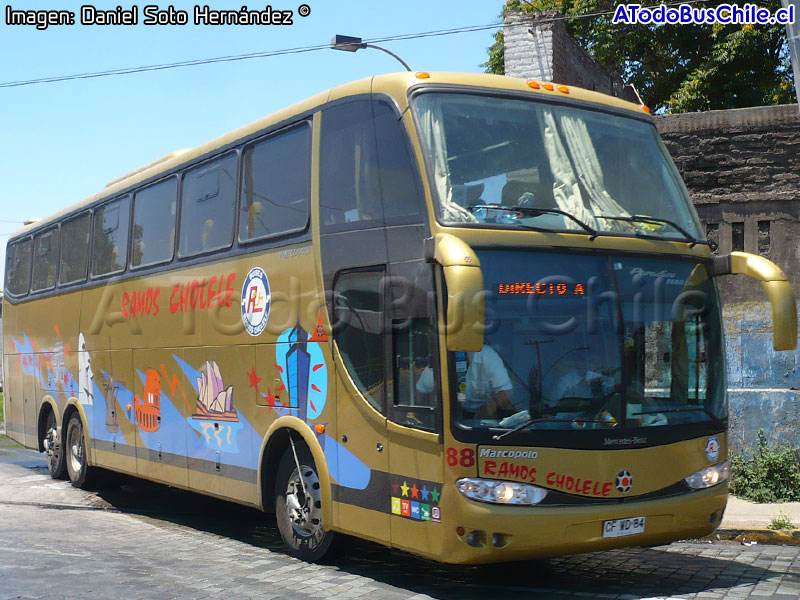 Marcopolo Paradiso G6 1550LD / Mercedes Benz O-500RSD-2442 / Ramos Cholele