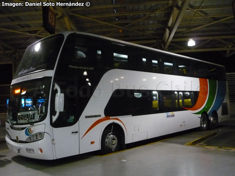 Busscar Panorâmico DD / Volvo B-12R / TranSantin (Auxiliar Covalle Bus)