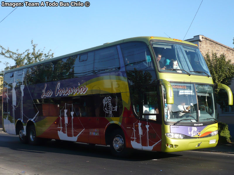 Marcopolo Paradiso G6 1800DD / Volvo B-12R / Los Corsarios (Auxiliar Pullman Bus)