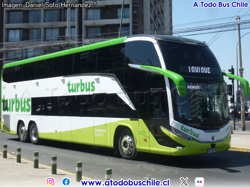 Marcopolo Paradiso G8 1800DD / Mercedes Benz O-500RSD-2448 BlueTec5 / Tur Bus