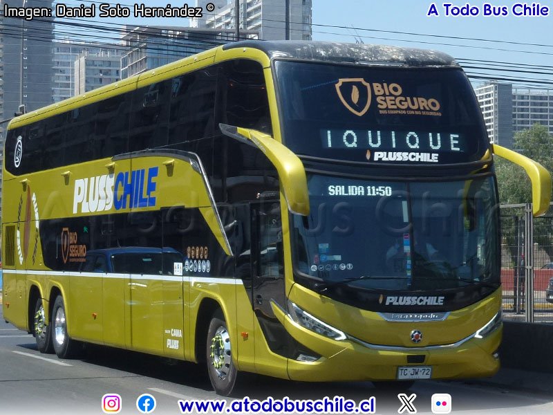 Marcopolo Paradiso G8 1800DD / Volvo B-450R Euro5 / Pluss Chile