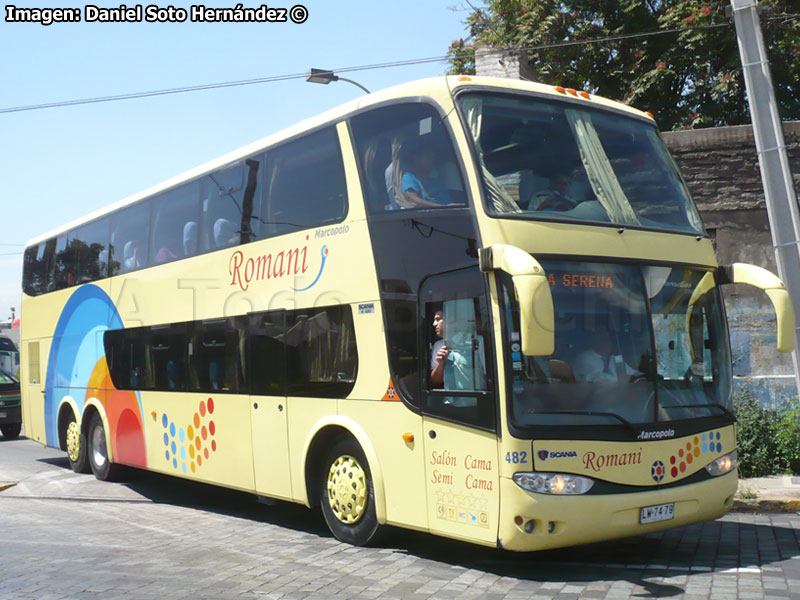 Marcopolo Paradiso G6 1800DD / Scania K-420 / Romani