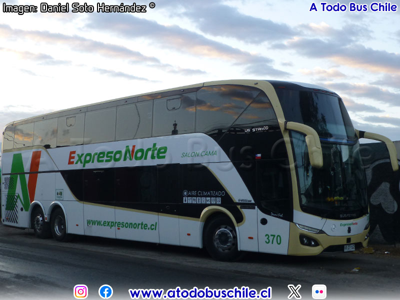 Busstar S2 DD / Mercedes Benz O-500RSD-2448 BlueTec5 / Origen Expreso Norte